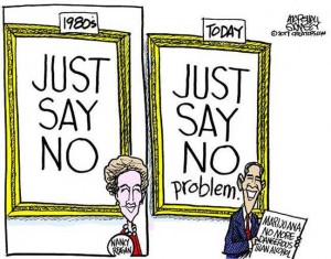 just say no-problem