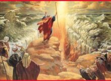 Moses Parts Red Sea